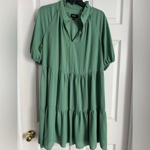 Mint green mini dress xl